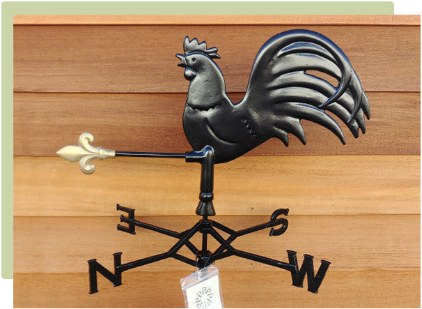 A Weathervane is the perfect adornment to your home, bach or garden shed