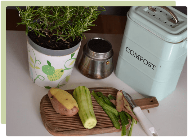 Compost your organic waste - with limited or no space!
