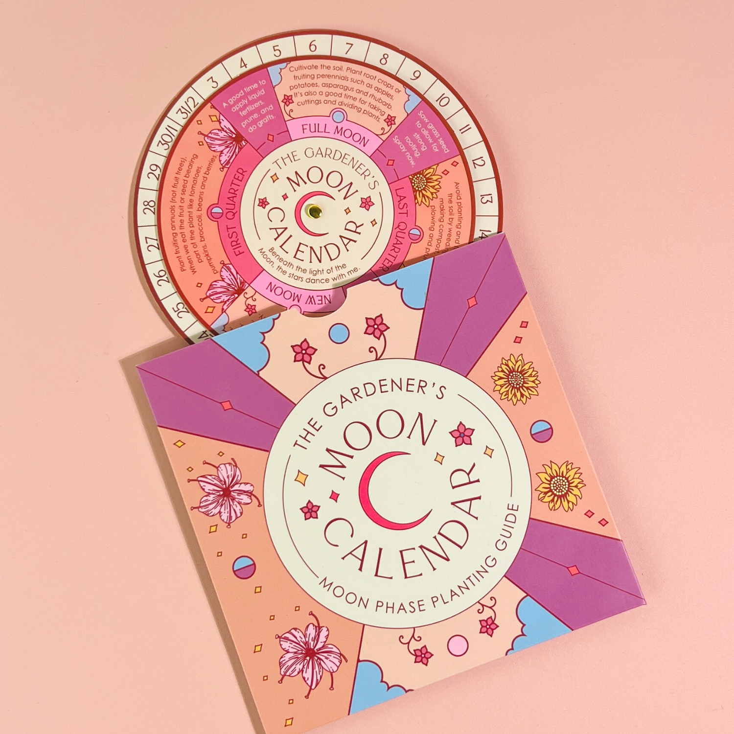 Moon Calendar Spinner Planting Guide