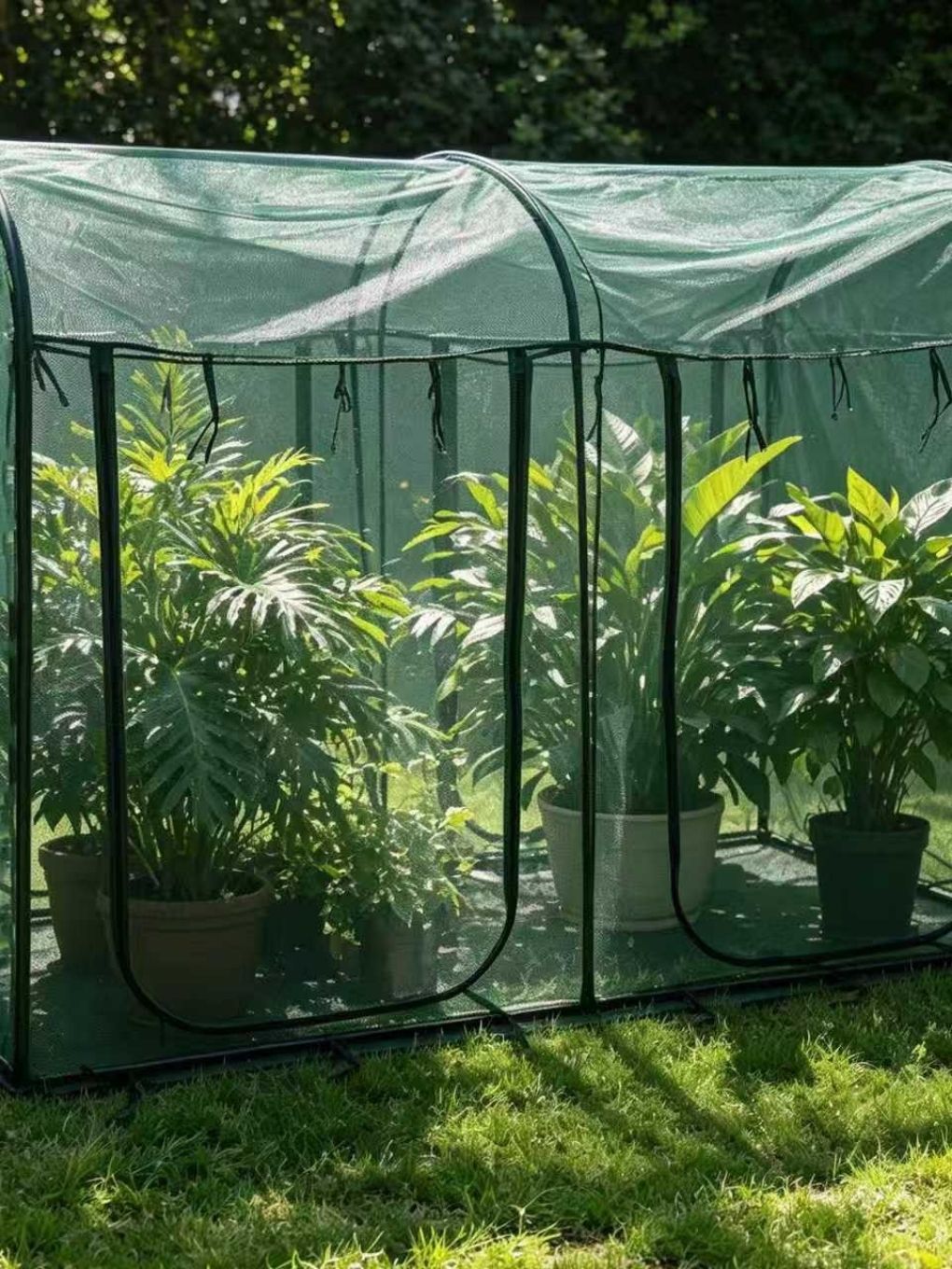 Net Tunnel with Four Openings - 2m x 1m x 1.5m