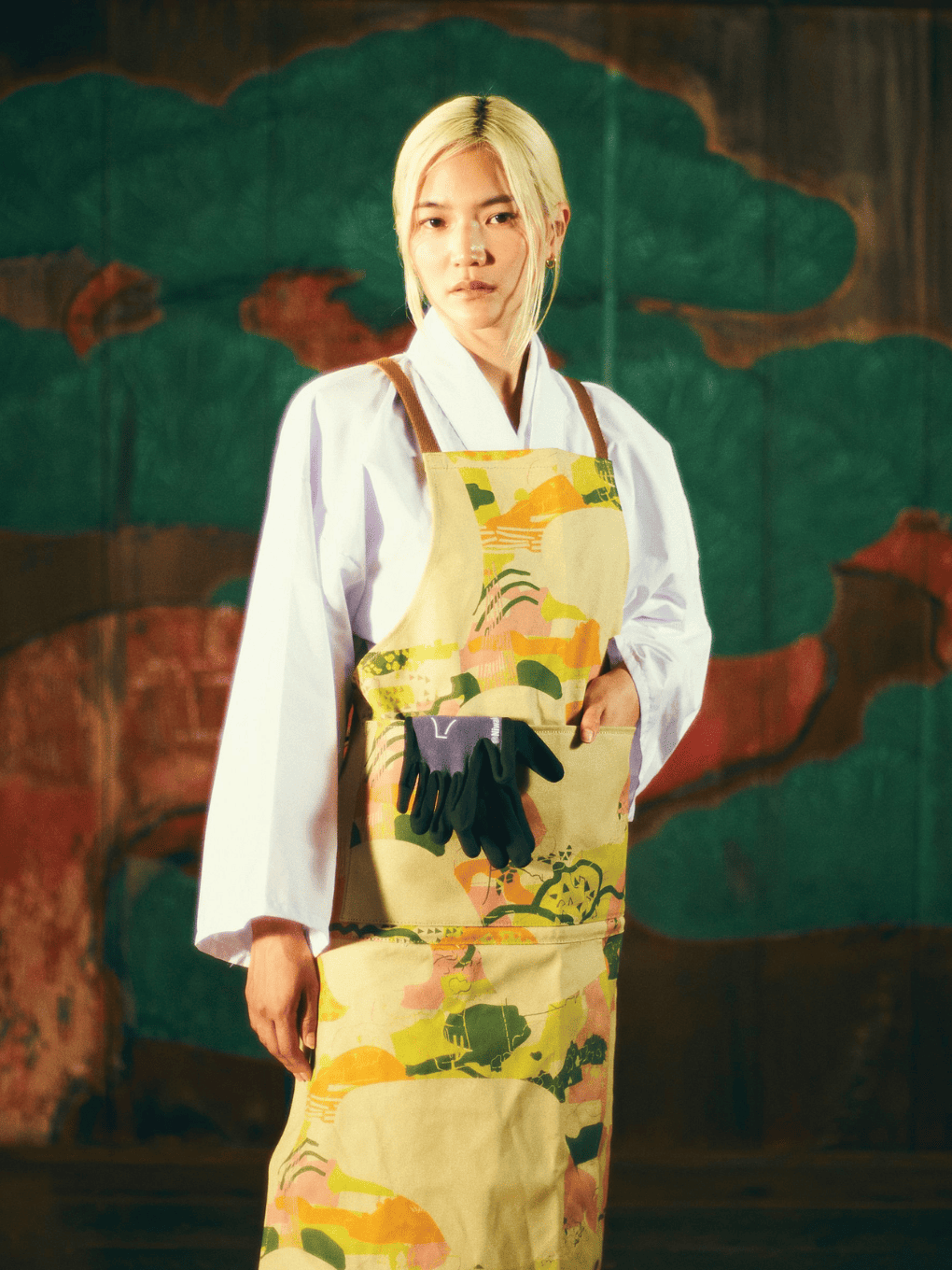 Niwaki CAMO Split Front Apron