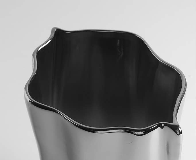 "Le Papier" - Mirror Paper Bag Vase
