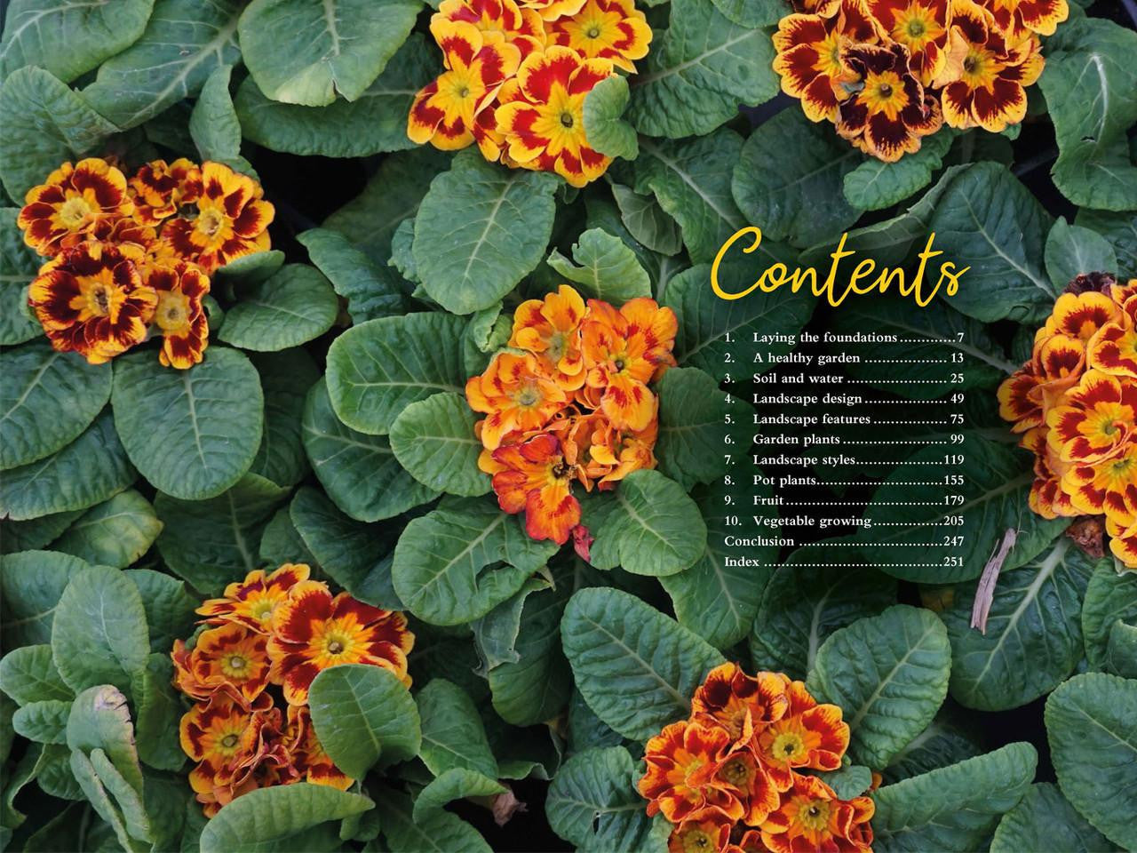 The Practical Kiwi Gardener book by Philip Thomsen, featuring a garden scene on the cover, published by Book Reps.