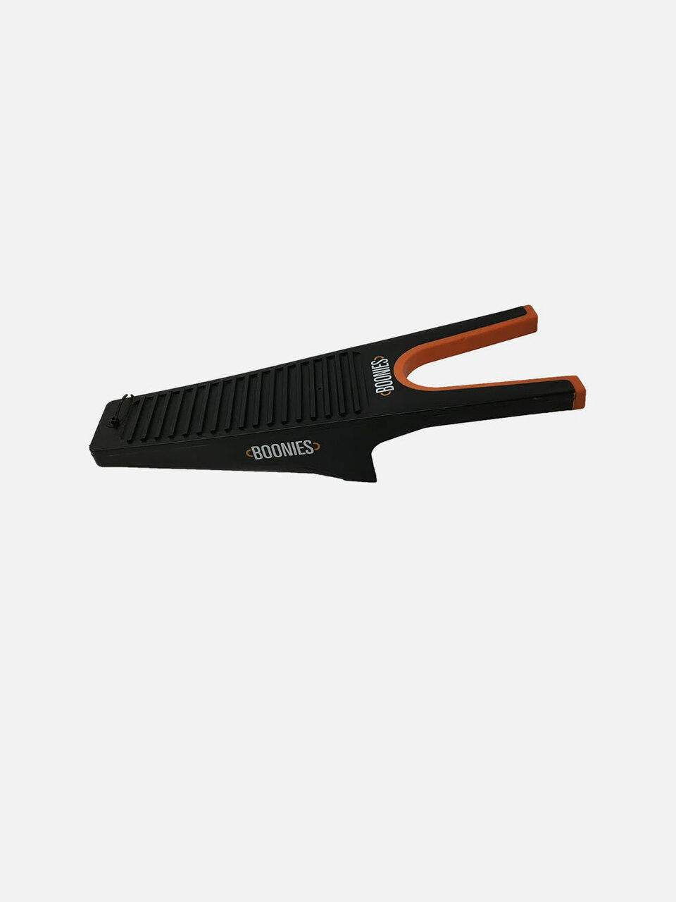 Boonies Boot Remover tool with handle, designed for easily removing muddy or wet boots from footwear.