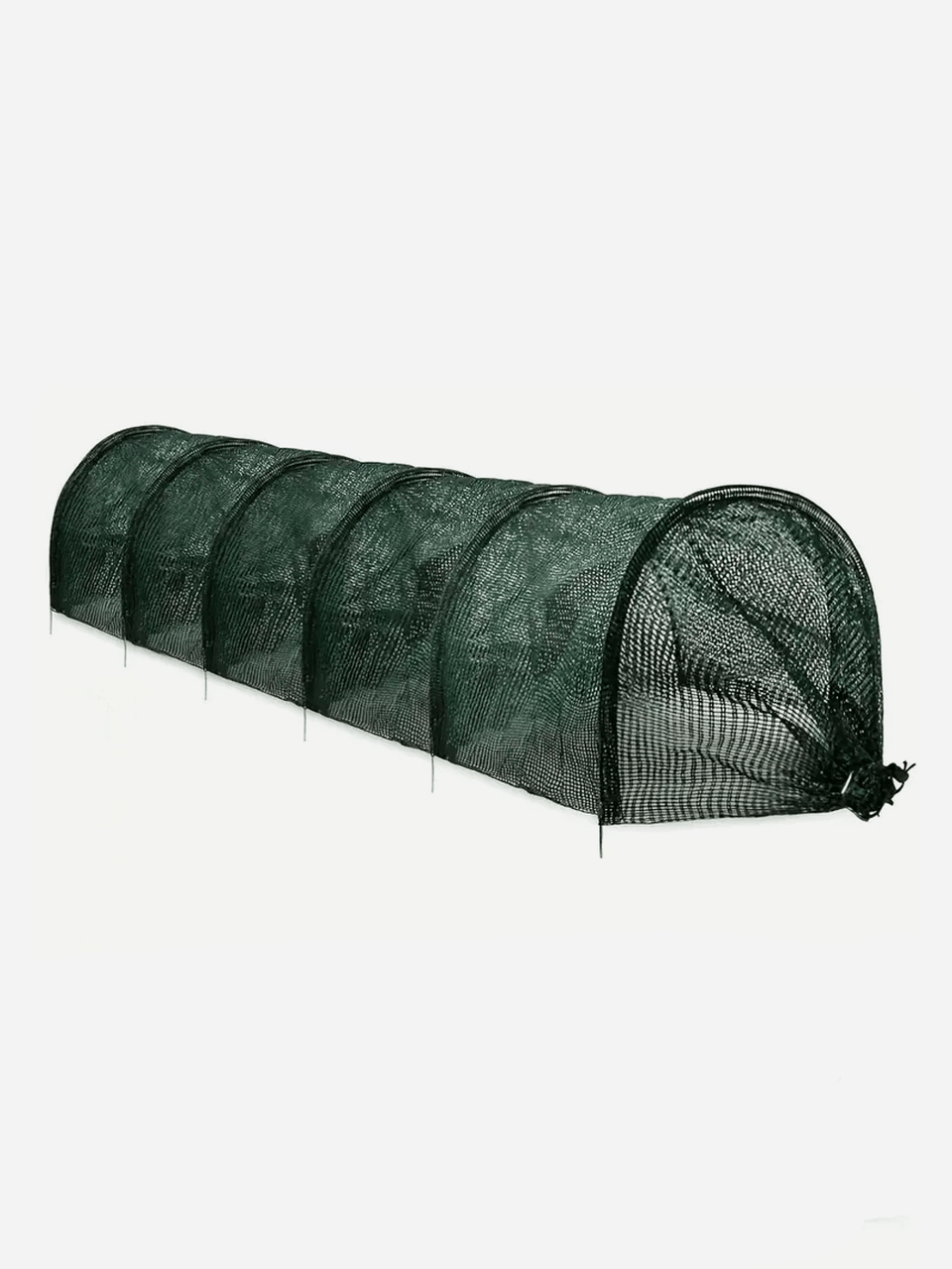 Bugg insect netting in 1m and 2m widths, fine mesh for protecting plants from insects, shown in roll form.
