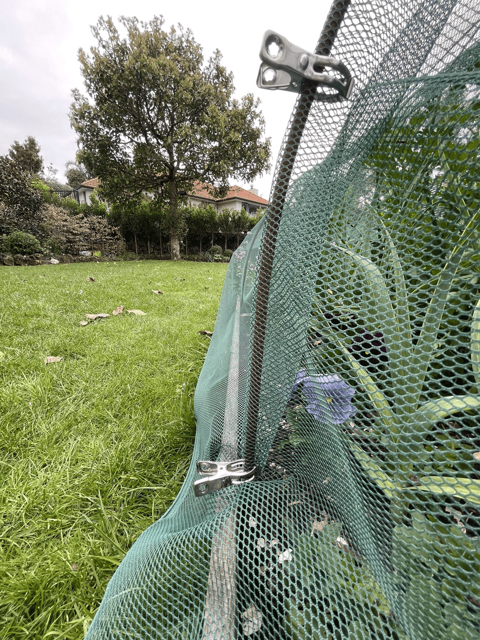 Bugg insect netting in 1m and 2m widths, lightweight mesh fabric for insect protection in gardens and outdoor spaces.