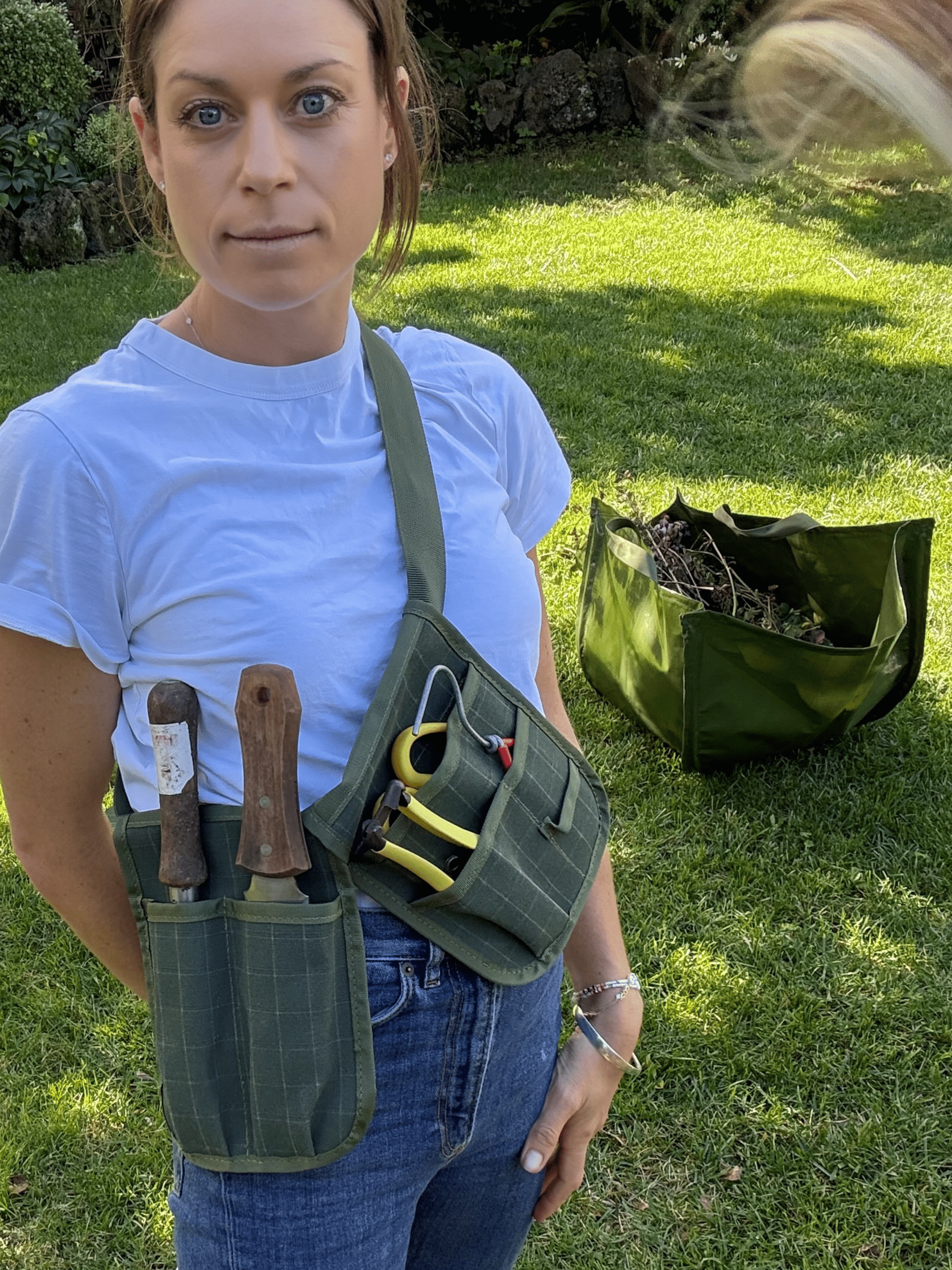 Bugg limited edition khaki tool pouch with multiple compartments and sturdy zipper for organizing tools.