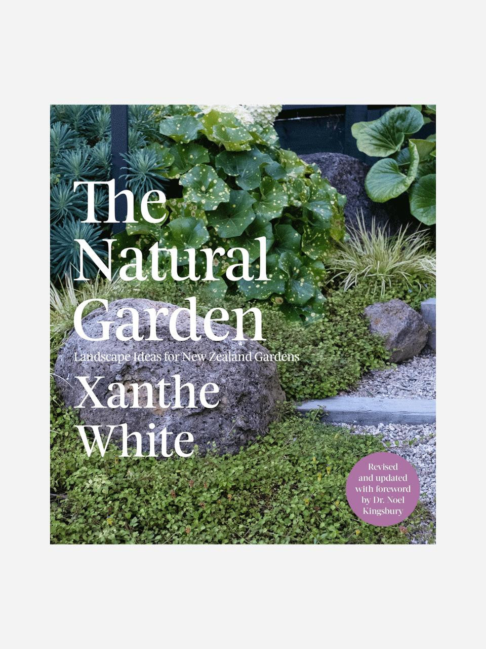 Bugg NZ The Natural Garden Xanthe White plant with white flowers and lush green foliage in a garden setting