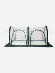 Bugg poly tunnel replacement poly cover with four openings, measuring 2m x 1m x 1m, designed for greenhouse protection.