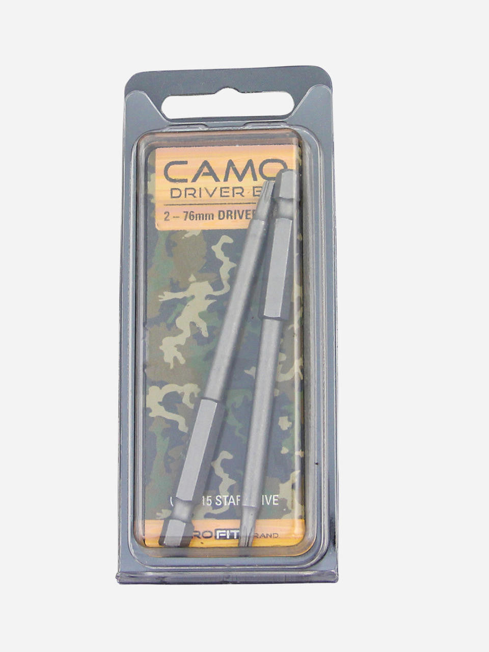 CAMO #15 Torx Drive Power Bit 2-pack for ungrooved boards in hidden deck fastening — Bugg