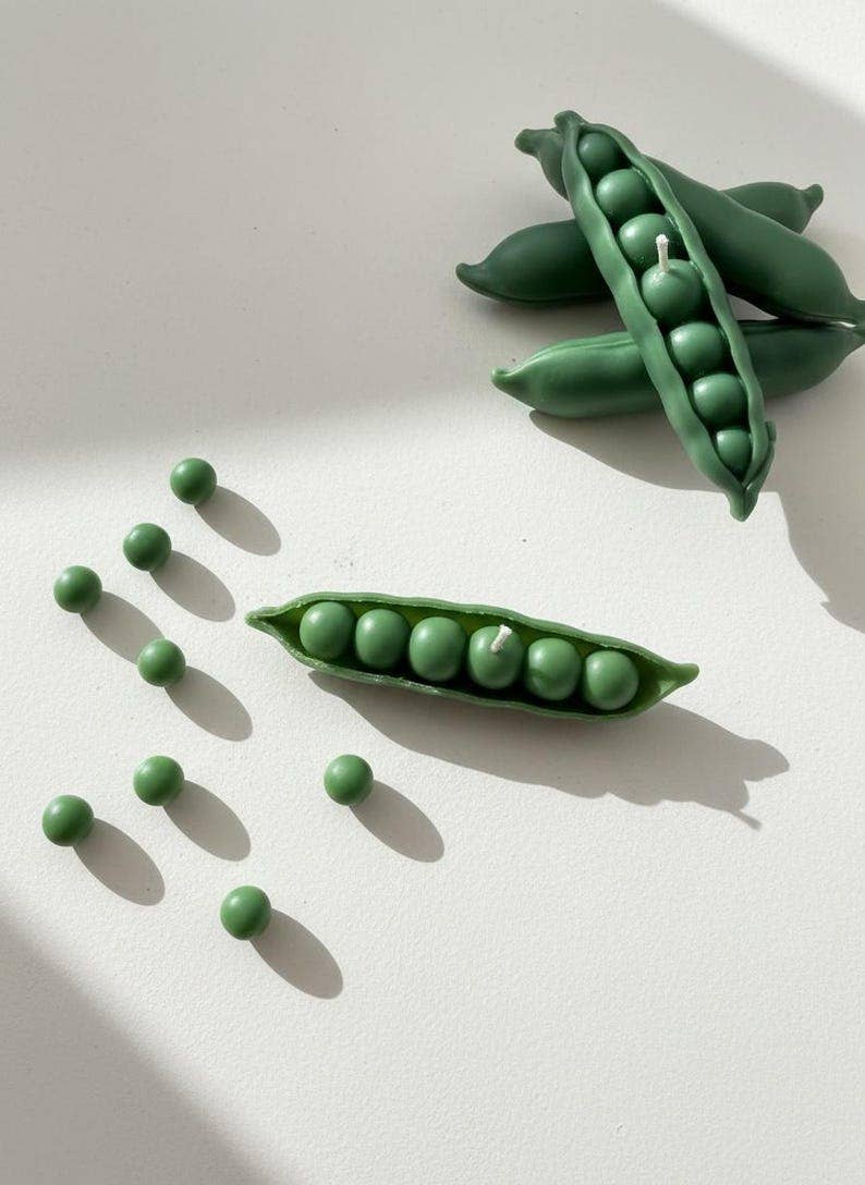 Pea Pod Candles