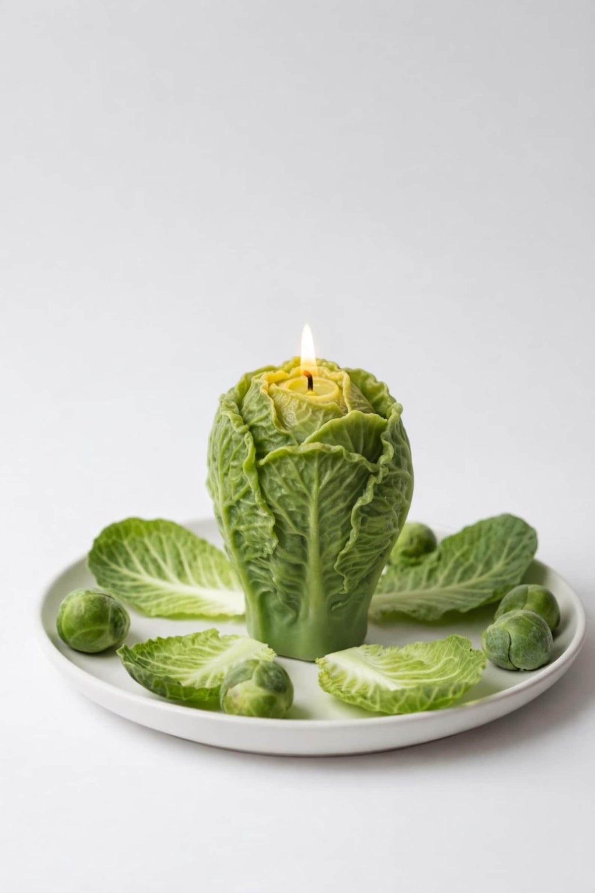Brussels Sprout Candle