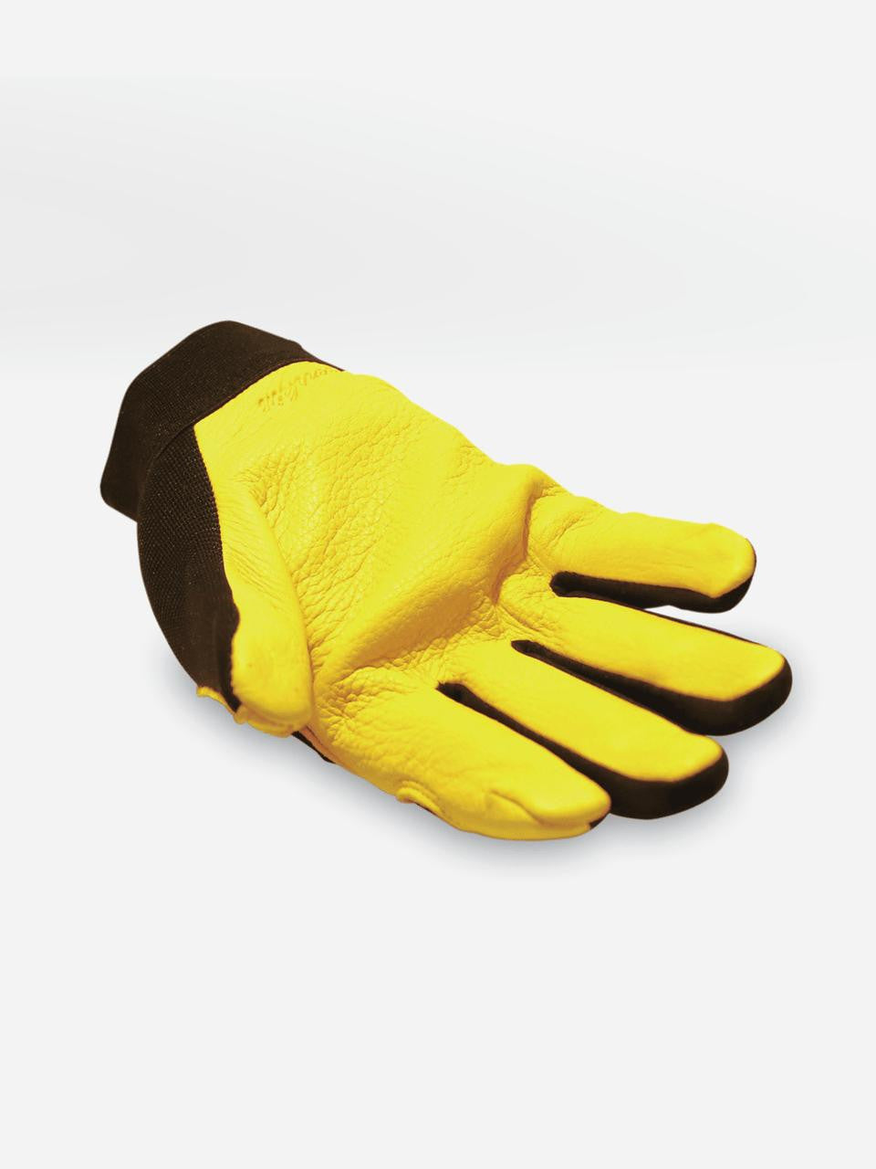 Garden Keepers Worker Bee PRO Gloves, durable gardening gloves with reinforced fingertips and adjustable wrist straps.