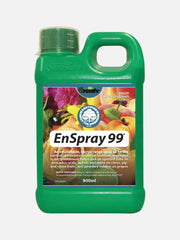 Grosafe Enspray 99® disinfectant spray bottle, 500ml, with label and spray nozzle for surface sanitization.
