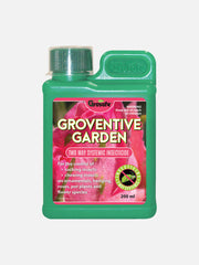 Grosafe GroVentive Garden 500ml bottle with garden pest control solution for healthy outdoor plants