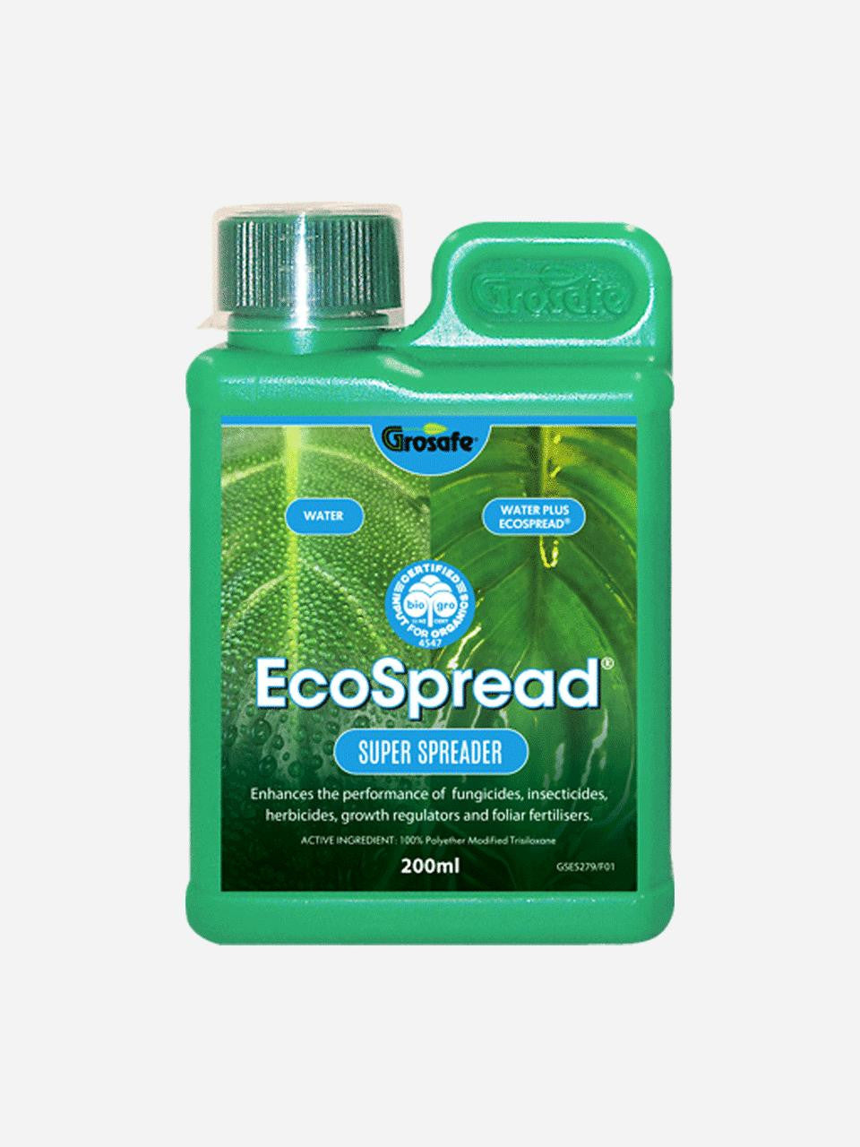 EcoSpread 200ml by Grosafe, a container of eco-friendly spread with a clear label and lid, designed for sustainable use.
