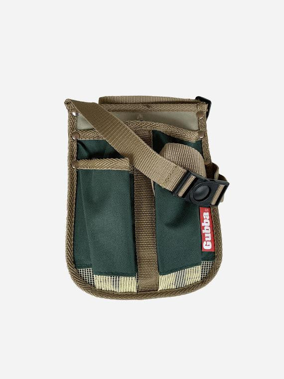 Gubba 3 pocket tool pouch with durable fabric and multiple compartments for organizing tools and accessories.