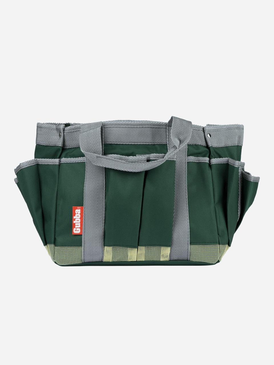 Gubba Garden Tote Organizer with multiple pockets and sturdy handles for gardening tools and supplies.