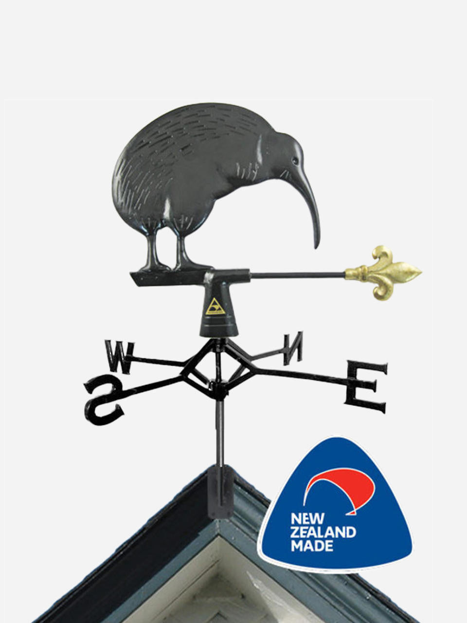 Gubba Weathervane Kiwi, a uniquely NZ outdoor weathervane for garden display — Bugg