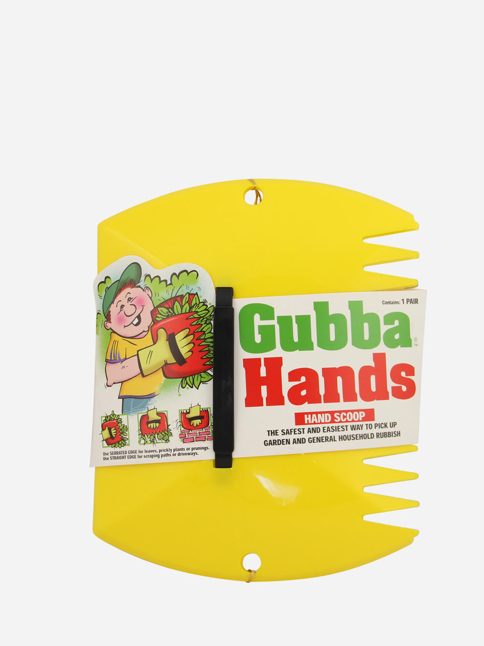 Gubba Garden Hands work gloves with reinforced fingers for gardening and yard work — Bugg