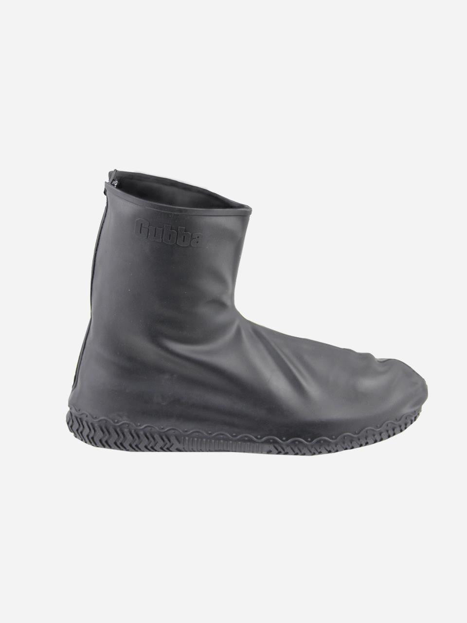 Gubba Overboot with Zip showing a waterproof rubber design and sturdy zip closure for outdoor protection.