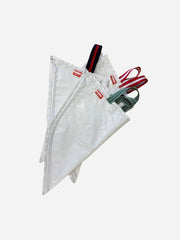 Navy Gubba laundry bag made of durable fabric, featuring a spacious design for laundry storage.