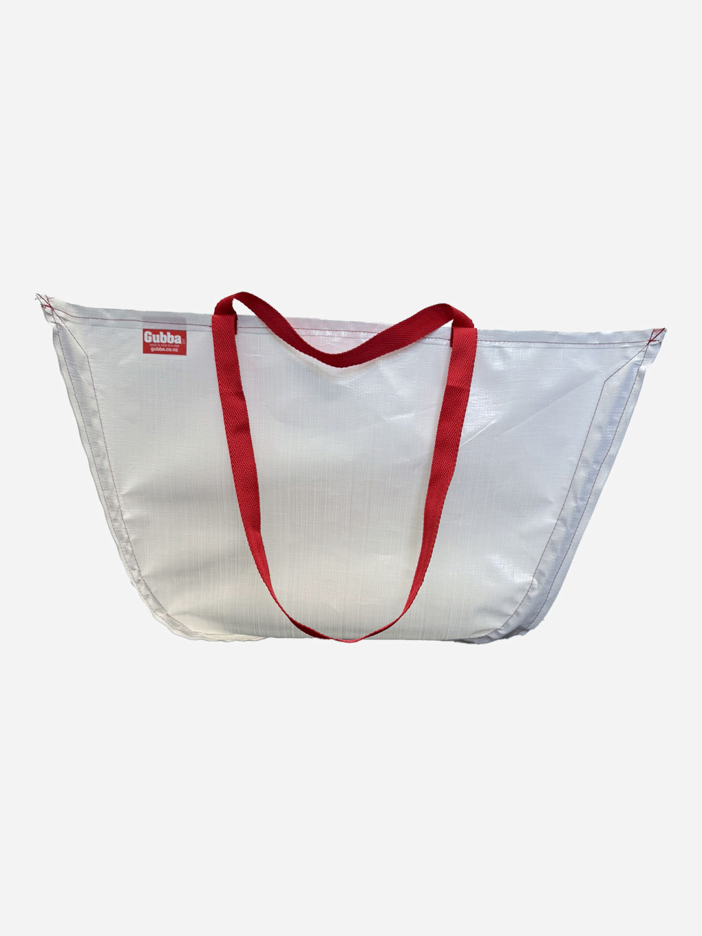 Red Gubba Everything Else Bag featuring multiple compartments and durable material for versatile storage.