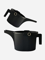 Black Hachiman Garden Beetle Watering Can with a compact 1.5L capacity, designed for easy watering and garden use