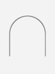 Small Heritage Plant Supports Cloche Hoops for garden plant protection and support, shown in a close-up image.