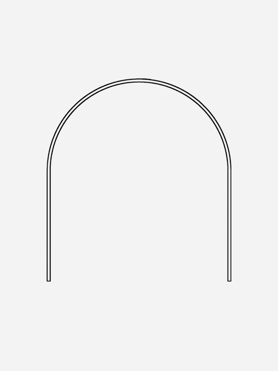 Small Heritage Plant Supports Cloche Hoops for garden plant protection and support, shown in a close-up image.