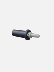 Iriso connection for reservoir, metal fitting with threaded end, used for fluid system connections.