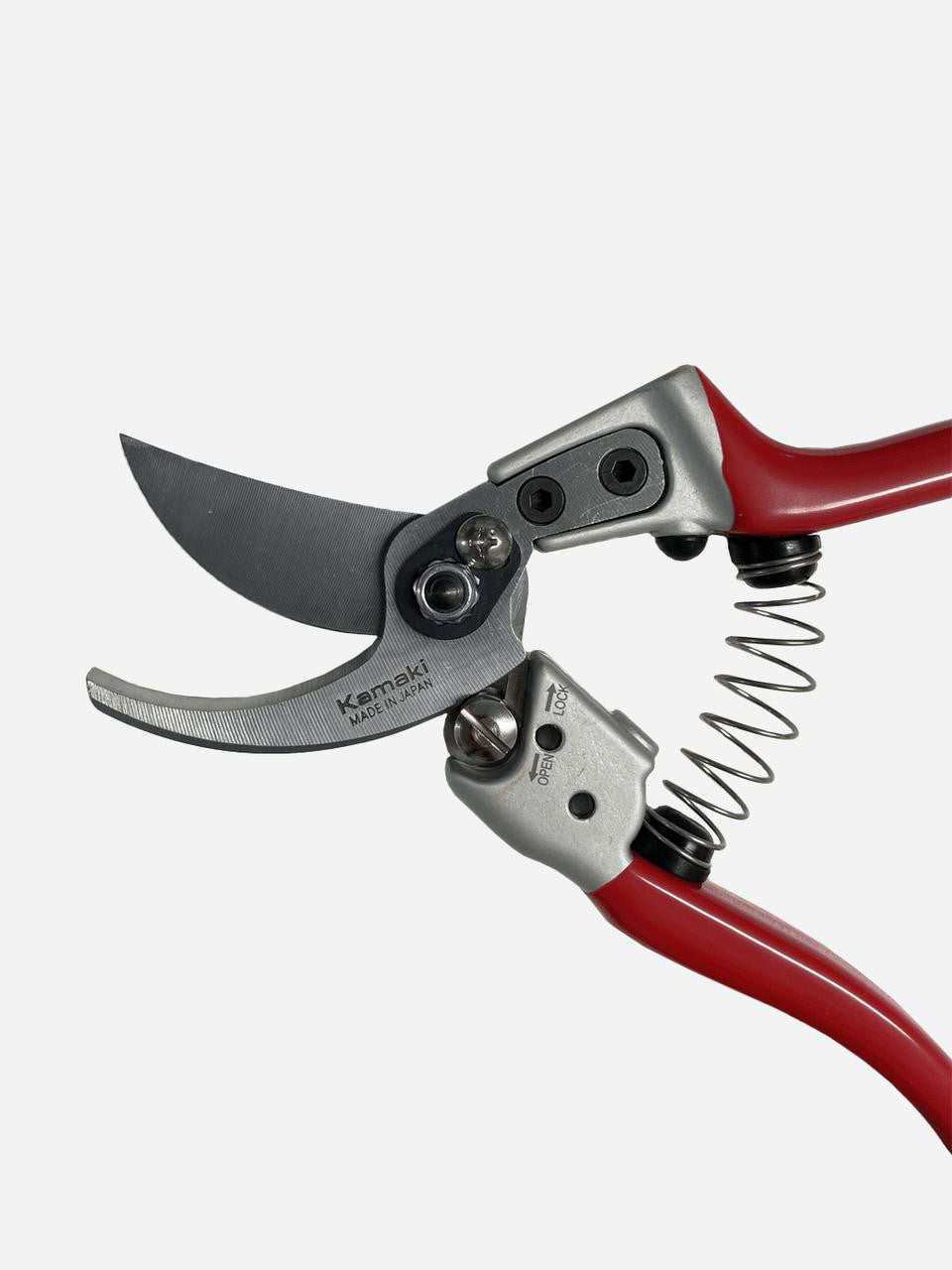 Kamaki Pruning Shear 888 with ergonomic handles and sharp blades for precise garden pruning and trimming tasks.