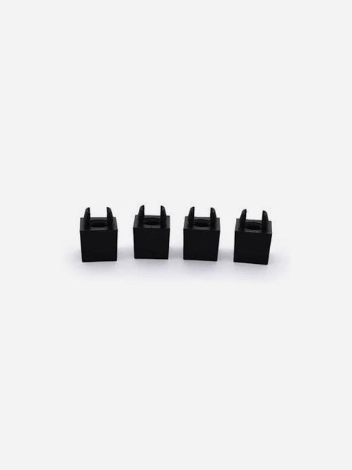 Set of four Ladbrooke soil blocker cube inserts for efficient seed starting and transplanting.