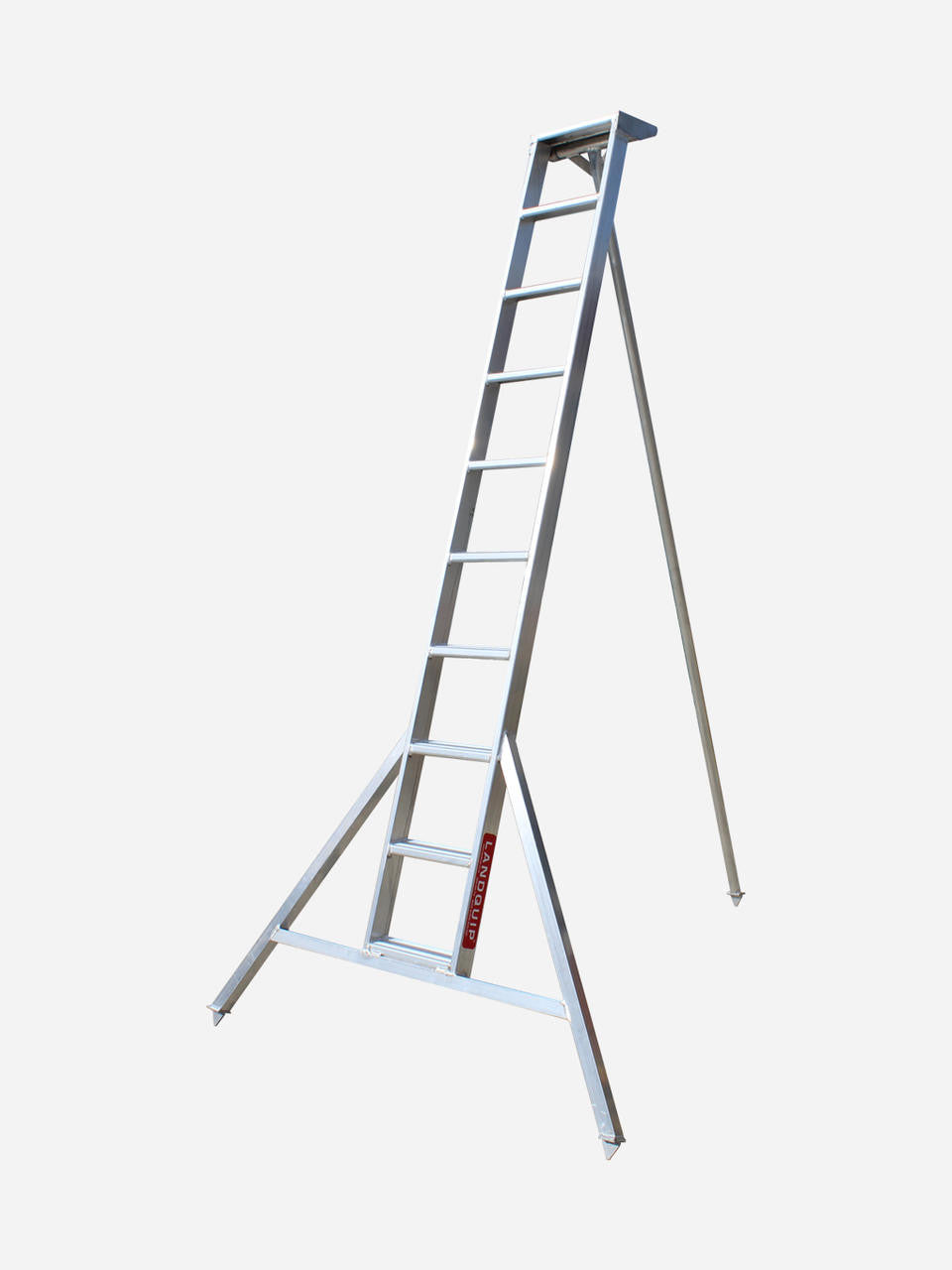 Landquip Allite Ladder 10-foot aluminium step ladder, lightweight and stable for home and outdoor use — Bugg