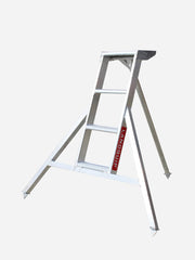 Landquip Allite Ladder, 3-foot (0.91m) straight-top step ladder, lightweight aluminum construction for household or professional use.