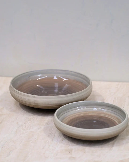 Ned Collections Harper Ikebana Bowl with sleek design, crafted for floral arrangements and decorative displays.