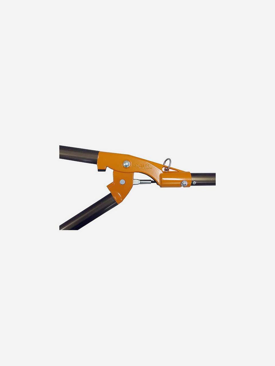 Nishigaki Branch Lopper N-152 with sharp blades for pruning tree branches, shown in a close-up image.