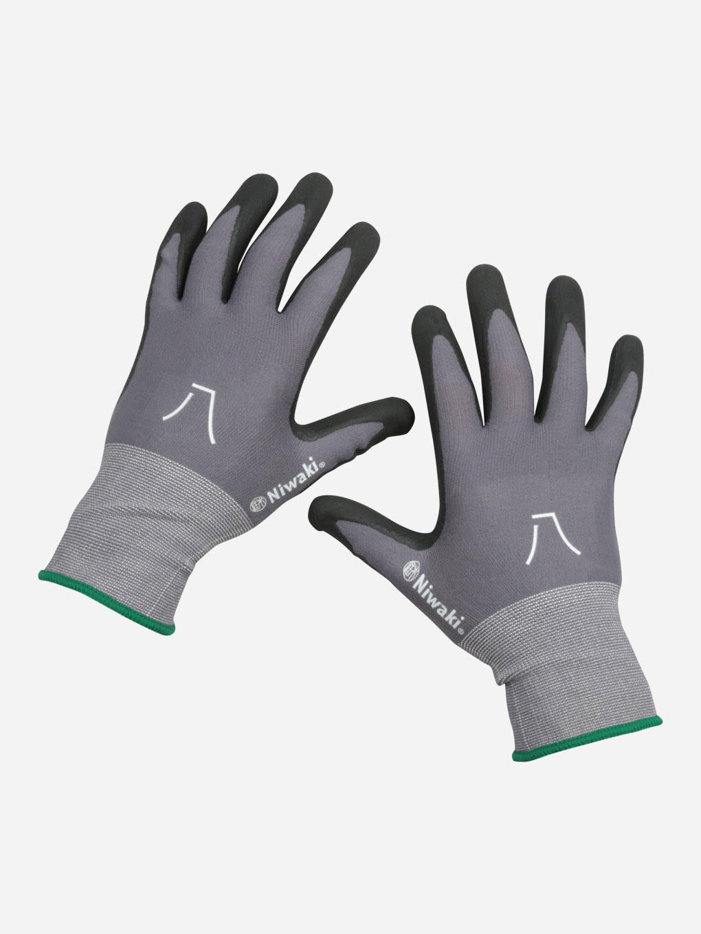 Niwaki gardening gloves in small size with reinforced palms and breathable fabric for gardening and plant care.