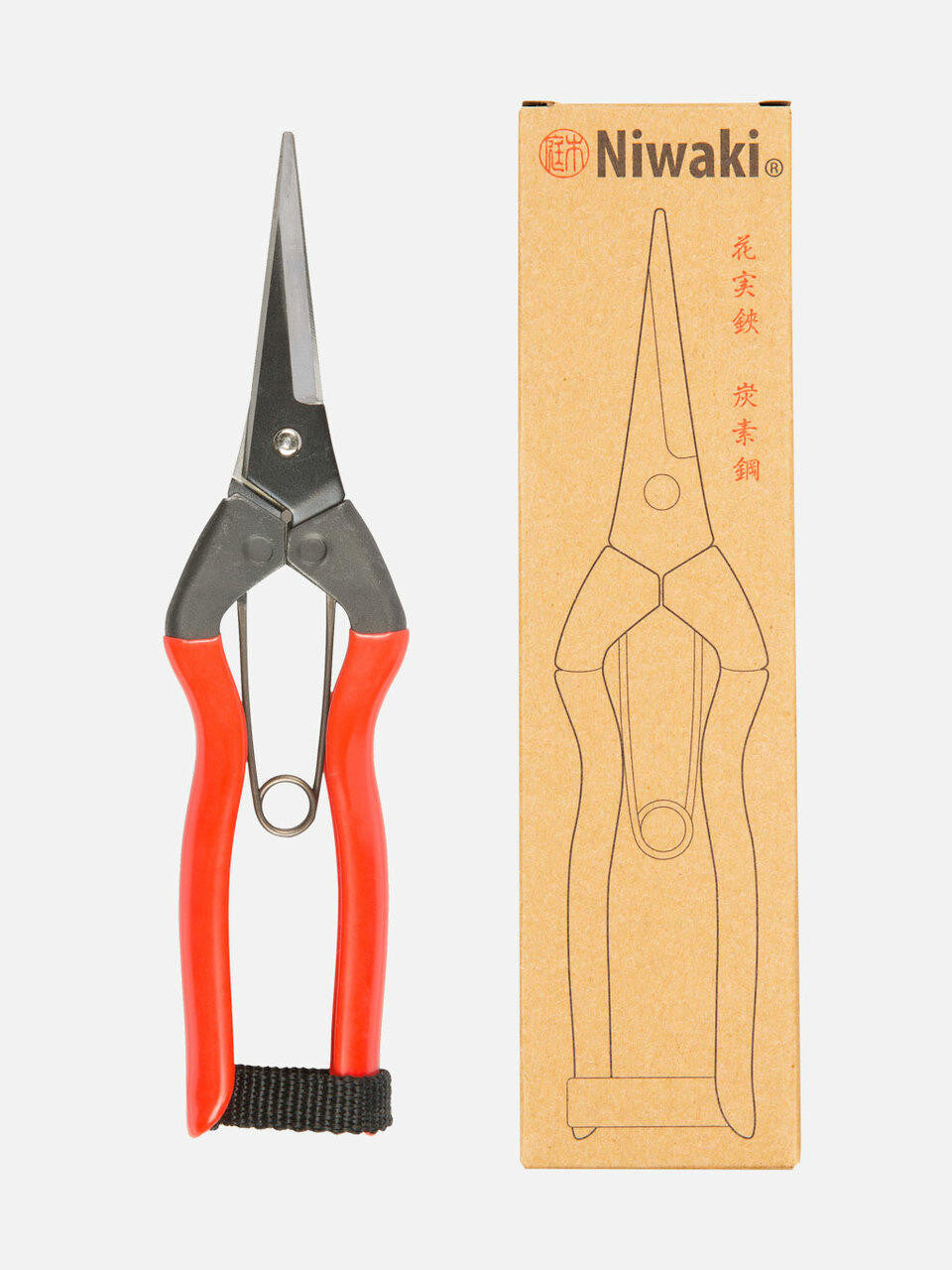 Niwaki garden snips with ergonomic handles and sharp blades for precise pruning and garden trimming.