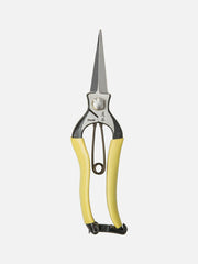 Niwaki GR Pro Snips with sharp blades and ergonomic handles for precise pruning and trimming gardening tools.
