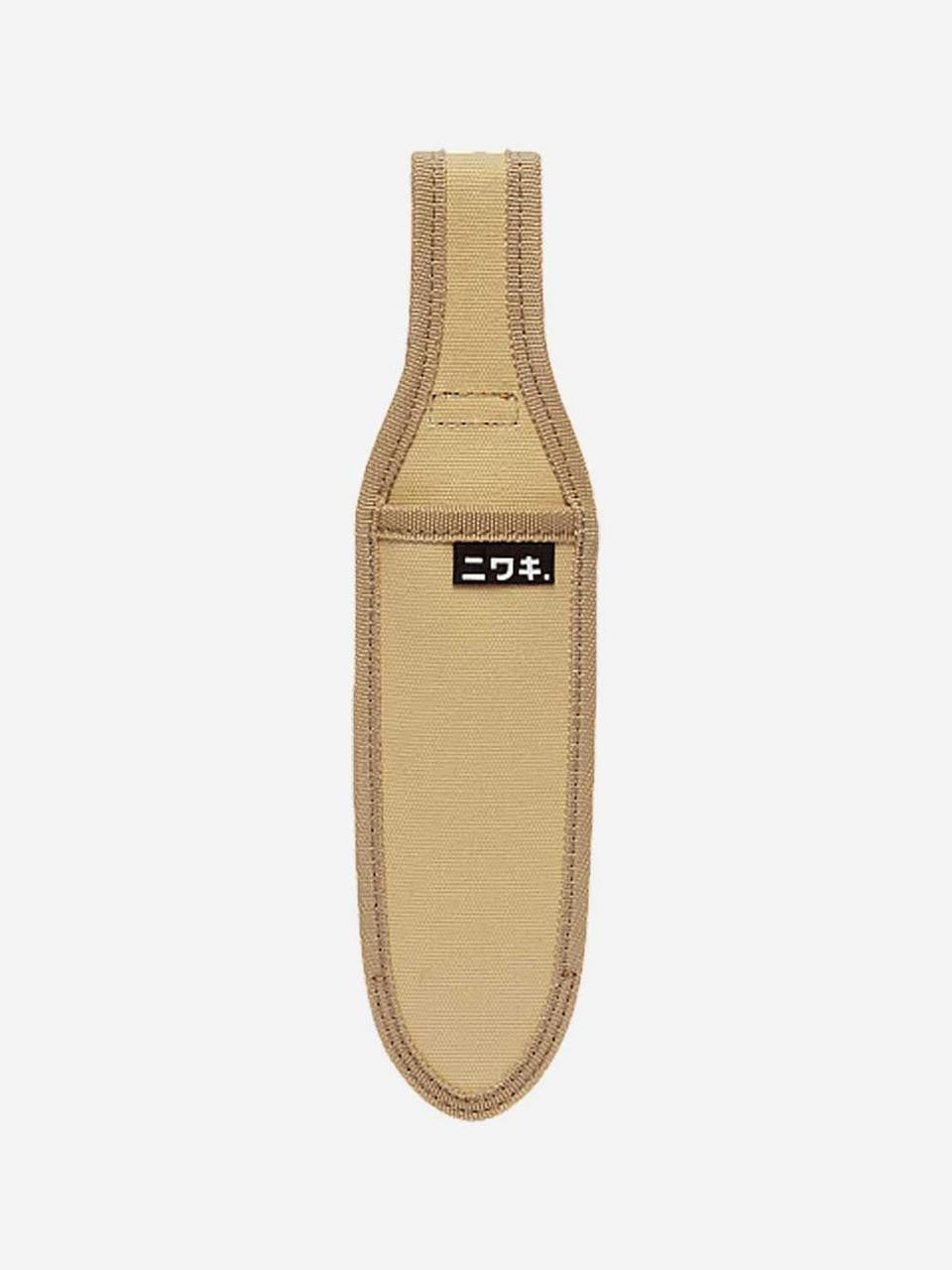 Niwaki Hori Hori Canvas Sheath for gardening tools, durable and lightweight with a secure closure and belt loop.