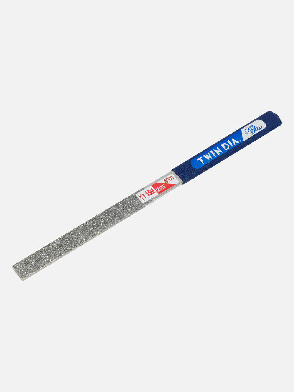 Niwaki Twin Diamond File with dual-sided abrasive surfaces for precise sharpening and filing of gardening tools.