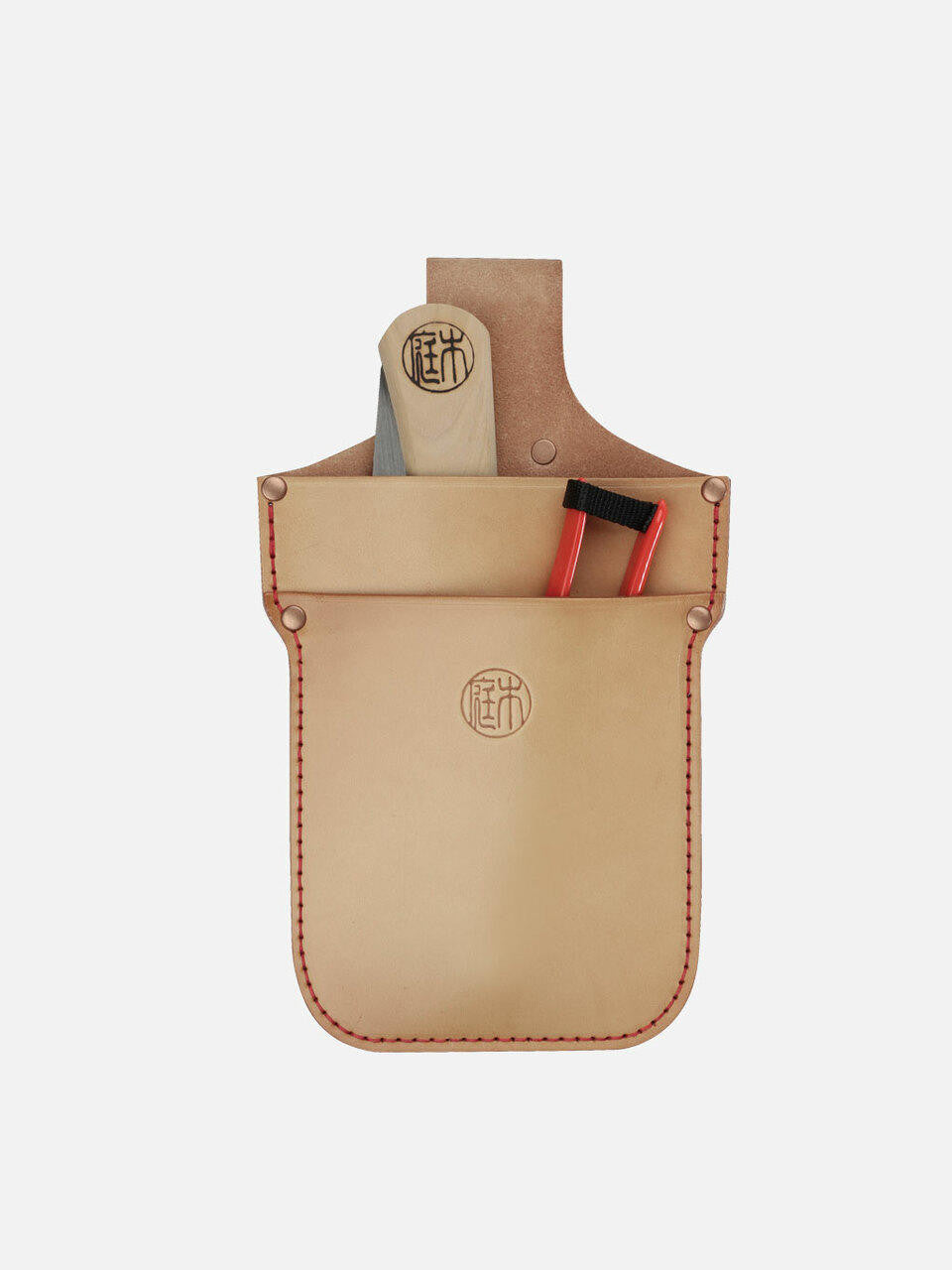 Niwaki Zenbu Pouch made of durable fabric, featuring a sleek design with a zipper closure and multiple compartments for organization.