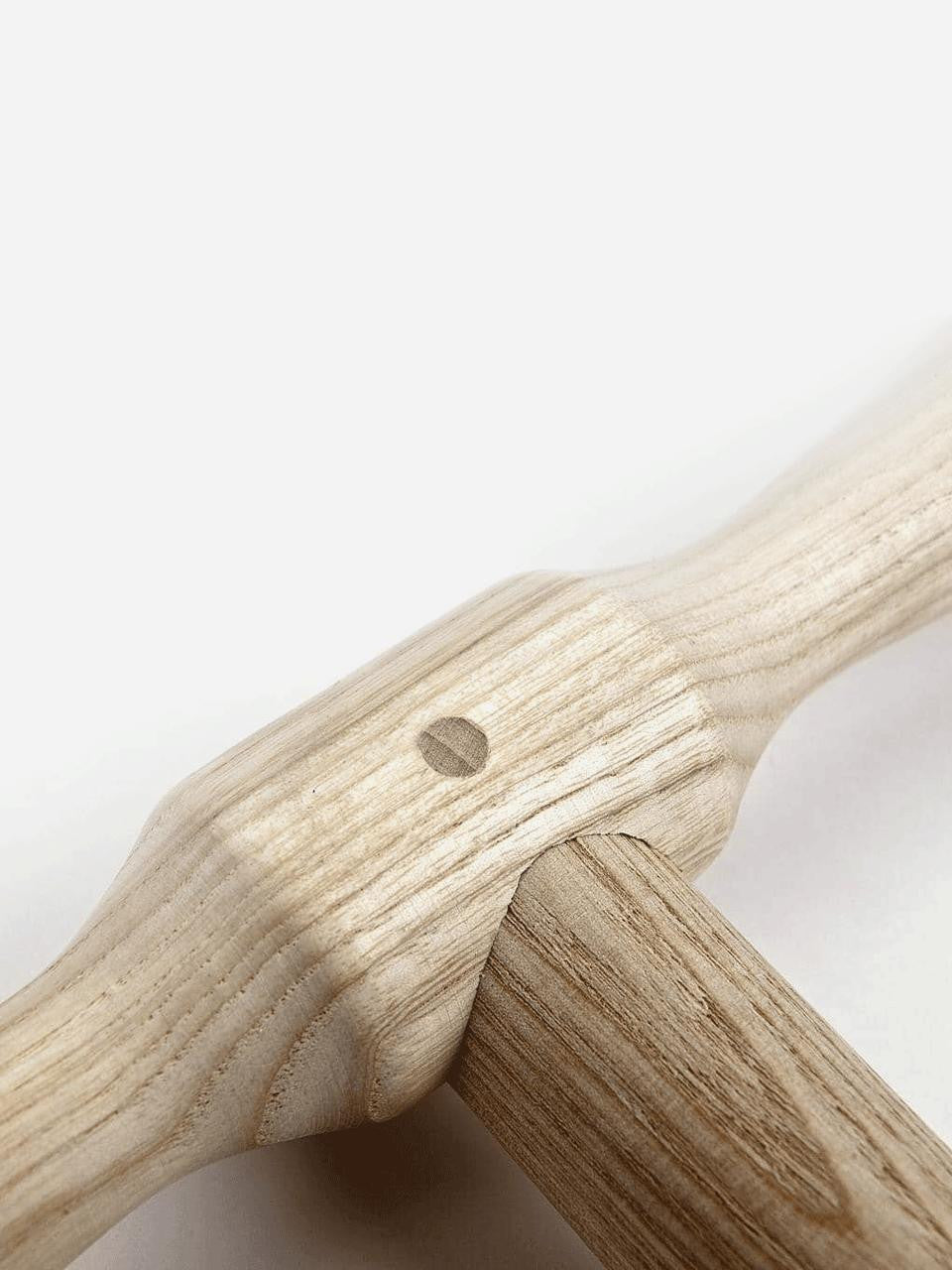 Sneeboer edging knife with steps, stainless steel garden tool for precise edging and trimming in the garden.