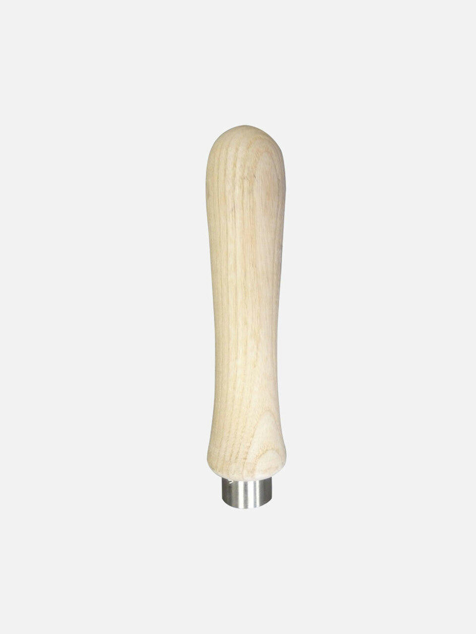 Sneeboer replacement ash handle, 14cm long, designed for gardening tools, with a natural wooden finish and ergonomic grip.
