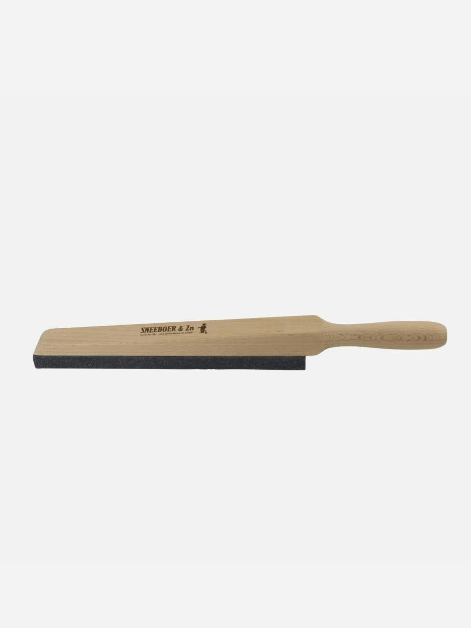 Sneeboer tool sharpener with ergonomic handle and sharpening slot for precise blade maintenance.