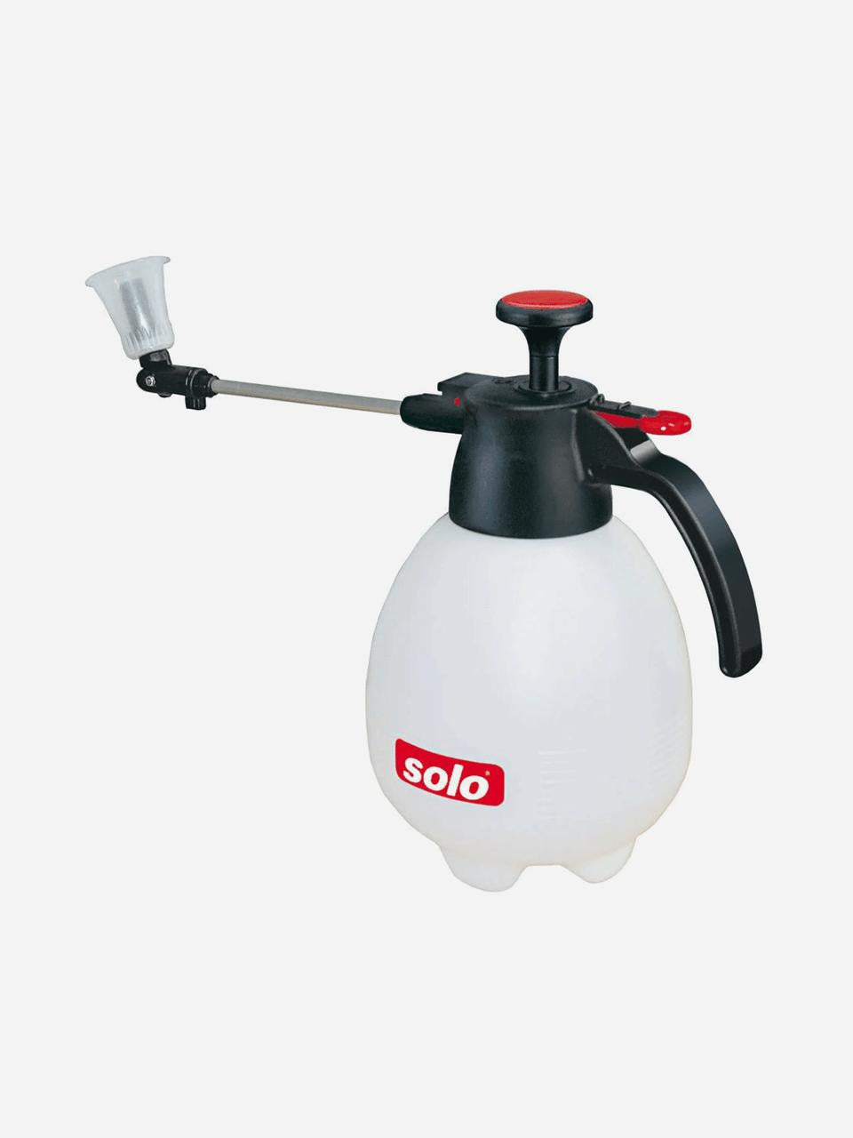 Solo Manual Sprayer 402, 2L capacity, with a white plastic tank and adjustable nozzle for garden and household use