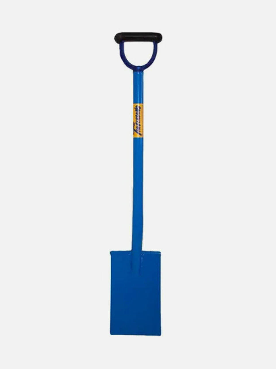 Timbersaws gardener digging spade with wooden handle and metal blade, suitable for planting and gardening tasks.