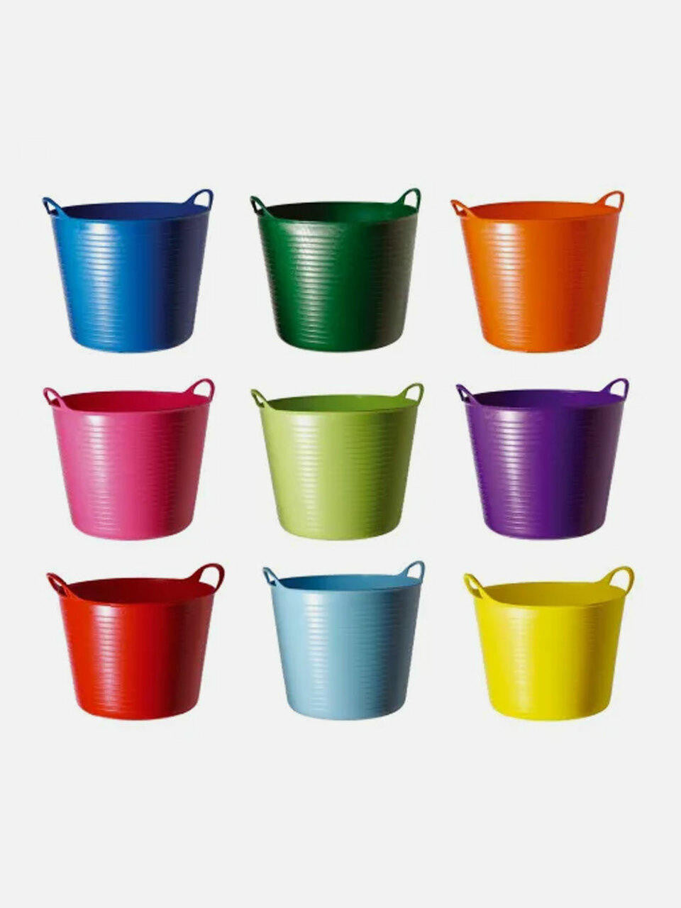 Tubtrug 14-litre flexible garden tub for carrying and storing garden supplies — Bugg