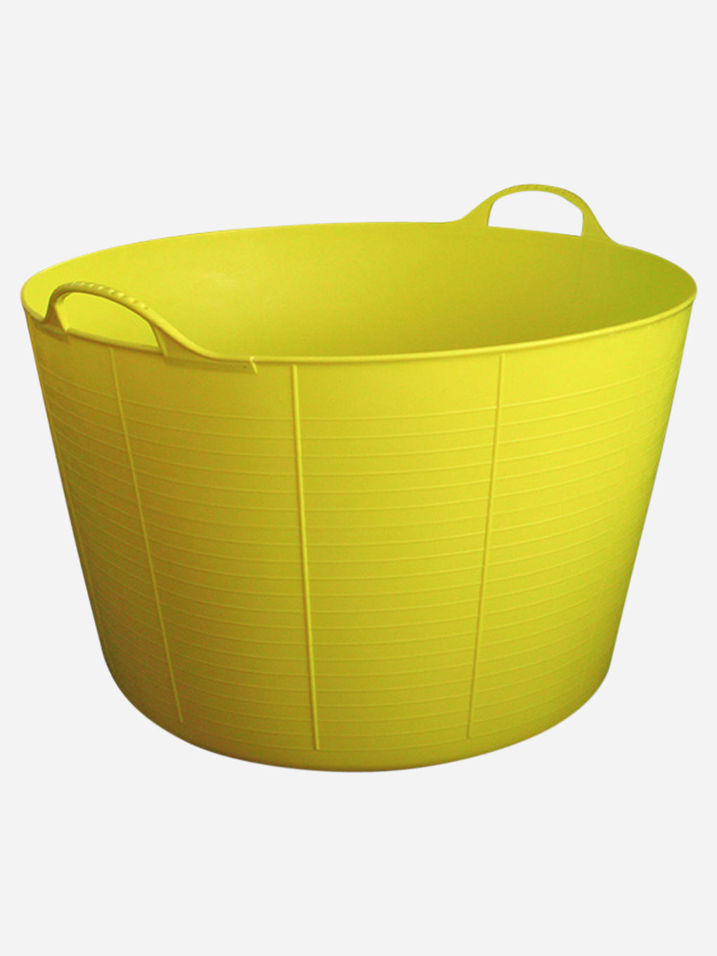 Tubtrug 75-litre flexible tub showing durable construction for repeated heavy-duty use — Bugg